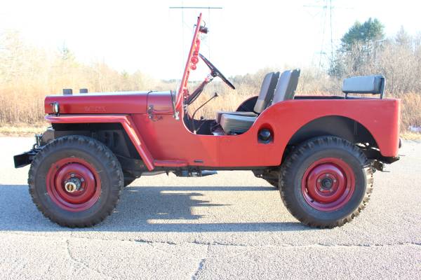 1946 Jeep CJ 2A LIKE see video! Collector owned Wrangler - cars & for sale in Walpole, MA – photo 2