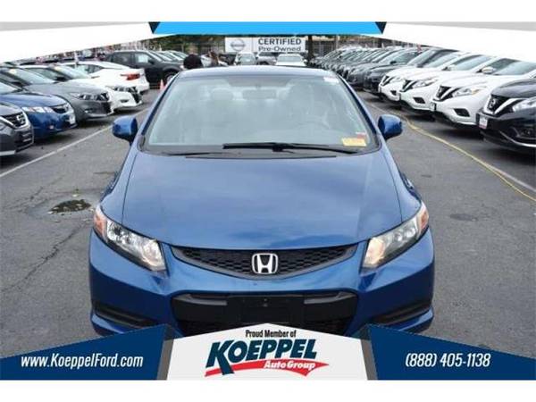 2012 Honda Civic coupe LX - blue for sale in Woodside, NY – photo 9