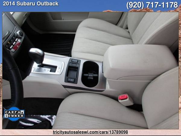 2014 SUBARU OUTBACK 2 5I PREMIUM AWD 4DR WAGON CVT Family owned for sale in MENASHA, WI – photo 14