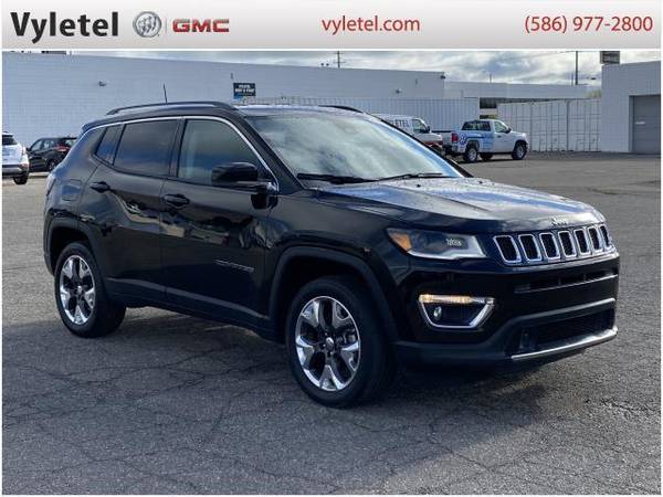 2018 Jeep Compass SUV Limited 4x4 - Jeep Diamond Black - cars & for sale in Sterling Heights, MI