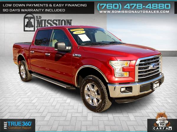 2015 Ford F150 F 150 F-150 XL FOR ONLY ! - - by dealer for sale in Vista, CA