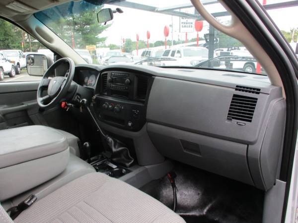2007 Dodge Ram 3500 REG. CAB 4X4 FLAT DECK DIESEL MANUAL TRANS, WINCH for sale in south amboy, WV – photo 11