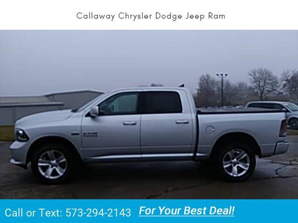 2017 RAM 1500 Sport pickup Bright Silver Metallic Clearcoat for sale in Fulton, MO