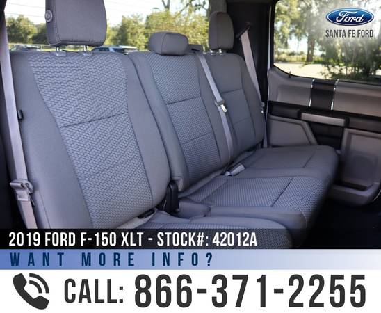 2019 Ford F150 XLT 4WD WIFI - Touch Screen - Bed Liner for sale in Alachua, FL – photo 19
