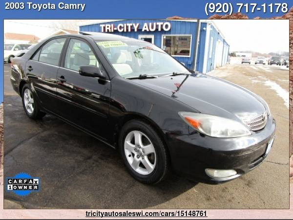 2003 TOYOTA CAMRY SE 4DR SEDAN Family owned since 1971 - cars & for sale in MENASHA, WI – photo 7
