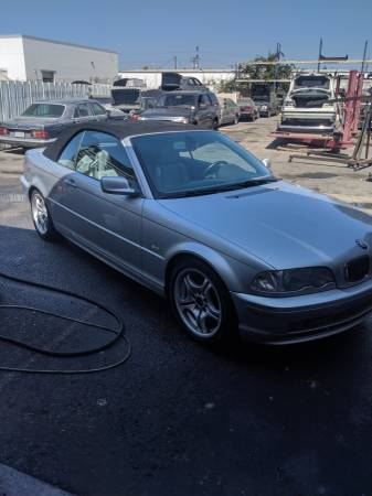 2002 BMW 325ci convertible low miles clean title for sale in Santa Ana, CA