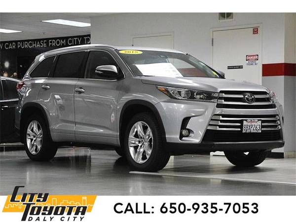 2018 Toyota Highlander Limited - SUV - - by dealer for sale in Daly City, CA – photo 2