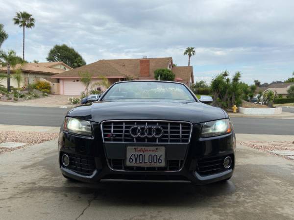 2011 Audi S5 Convertible Automatic 78, 000 miles Black Leather - cars for sale in Los Angeles, CA – photo 3