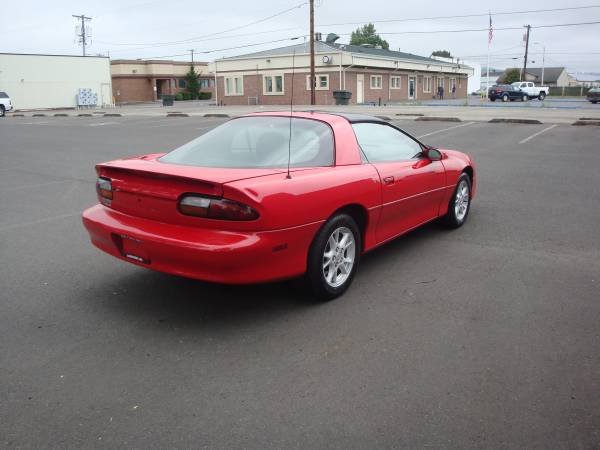 2001 CHEVROLET CAMARO T-TOP BRIGHT RED V6 AUTO ALLOYS !!!!! for sale in LONGVIEW WA 98632, OR – photo 10