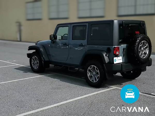 2014 Jeep Wrangler Unlimited Rubicon Sport Utility 4D suv Gray - -... for sale in Austin, TX – photo 7