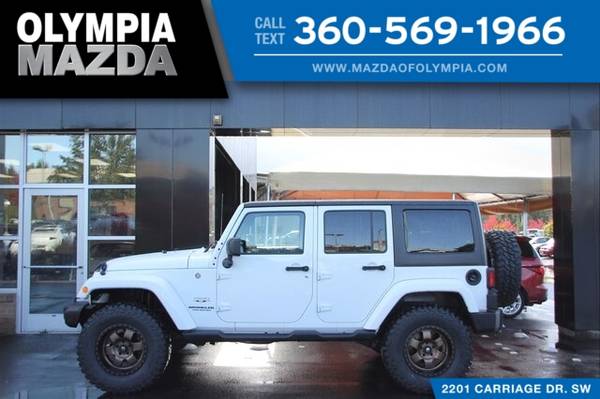 2017 Jeep Wrangler Unlimited Sahara for sale in Olympia, WA