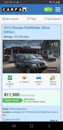 2012 Nissan Pathfinder Silver Edition (Black/Chrome) - cars & trucks... for sale in Peachtree Corners, GA – photo 15