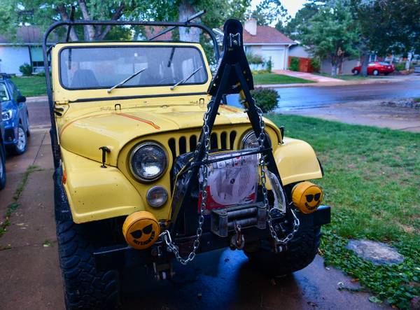 1977 Jeep CJ5 yellow 55k miles for sale in Boulder, CO – photo 5