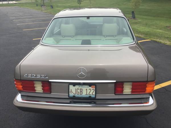 1989 Mercedes Benz 420 SEL for sale in carpentersville, IL – photo 3