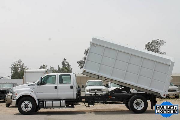 2017 Ford F-650 XLT Crew Cab Dump Service Bed Diesel (25465) for sale in Fontana, CA – photo 5
