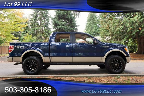 2010 *FORD* *F150* 4x4 *LARIAT* V8 AUTO HEATED LEATHER LIFTED BLACK... for sale in Milwaukie, OR – photo 8