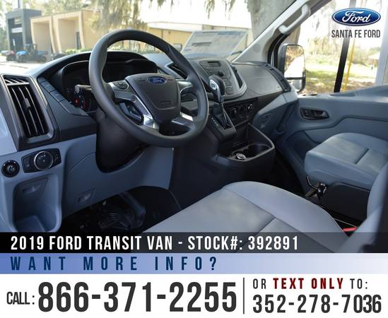 2019 FORD TRANSIT CARGO VAN *** Cruise, Camera, $5,000 off MSRP! ***... for sale in Alachua, FL – photo 9