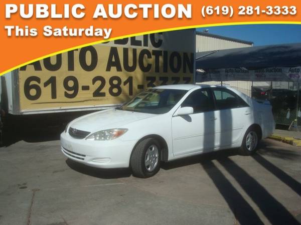 2002 Toyota Camry Public Auction Opening Bid for sale in Mission Valley, CA