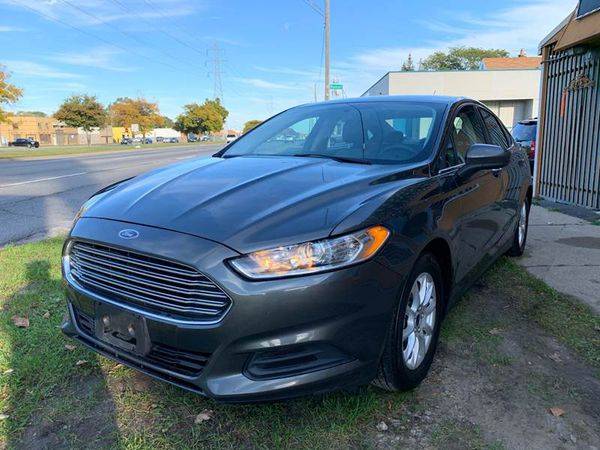 2015 Ford Fusion S 4dr Sedan FREE CARFAX, 2YR WARRANTY WITH FINANCING for sale in Detroit, MI – photo 3
