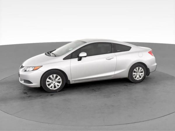 2012 Honda Civic LX Coupe 2D coupe Silver - FINANCE ONLINE - cars &... for sale in Montgomery, AL – photo 4