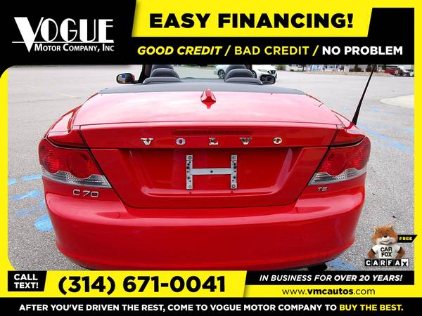 2010 Volvo C70 C 70 C-70 FOR - - by dealer - vehicle for sale in Saint Louis, MO – photo 7