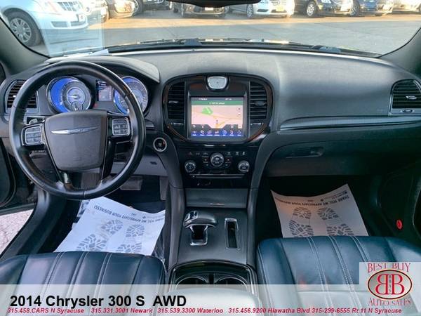 2014 CHRYSLER 300 S AWD! FULLY LOADED! PANO SUNROOF! BLUE LEATHER! for sale in Syracuse, NY – photo 14