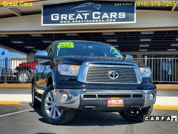 2010 Toyota Tundra Limited 4x4 4dr CrewMax Cab Pickup SB (5 7L V8 for sale in Sacramento, NV