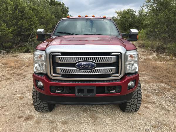 2014 Ford F250 Platinum 4x4 6.7L Powerstroke Turbo Diesel FX4 LIFTED for sale in Liberty Hill, TX – photo 2