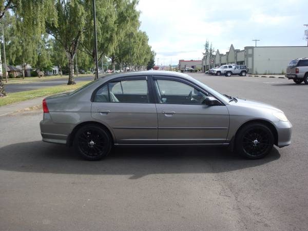2005 HONDA CIVIC LX 4-DOOR 4-CYL AUTO PS AC 17"ALLOYS 144K MILE CLEAN for sale in LONGVIEW WA 98632, OR – photo 7
