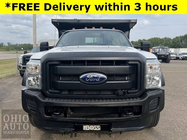 2011 Ford Super Duty F-550 DRW XL 4x4 Dump Bed Snow Plow Powerstroke for sale in Canton, WV – photo 12