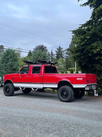 F350 crew cab long bed 4x4 manual transmission low miles - cars & for sale in ANACORTES, WA – photo 23