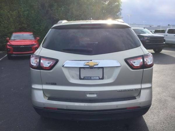 2015 Chevrolet Traverse LT (Champagne Silver Metallic) for sale in Plainfield, IN – photo 4