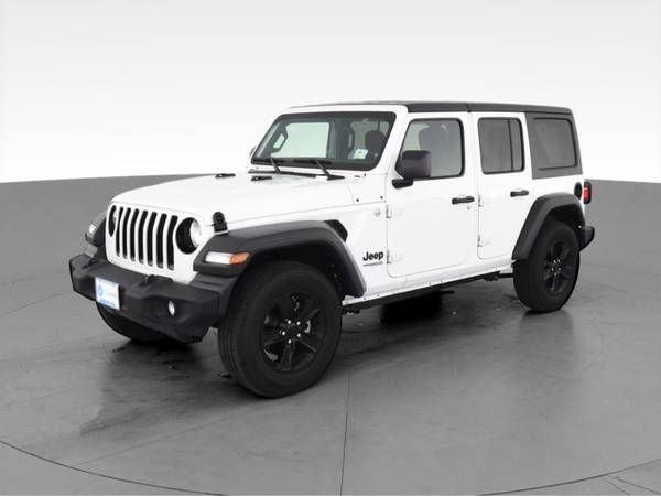 2019 Jeep Wrangler Unlimited Sport SUV 4D suv White - FINANCE ONLINE... for sale in Hugo, MN – photo 3