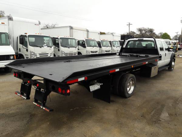 2015 FORD F550 CREW CAB ROLLBACK TOW TRUCK - - by for sale in San Jose, CA – photo 10