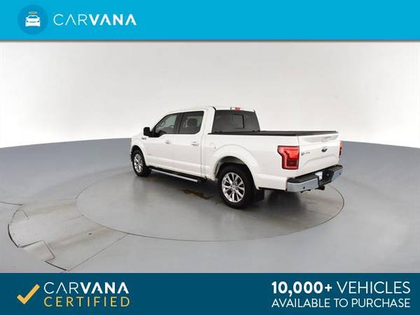 2016 Ford F150 SuperCrew Cab Lariat Pickup 4D 5 1/2 ft pickup White - for sale in Columbia, SC – photo 8