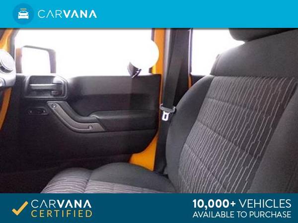 2012 Jeep Wrangler Unlimited Sport SUV 4D suv YELLOW - FINANCE ONLINE for sale in Carrollton, TX – photo 15
