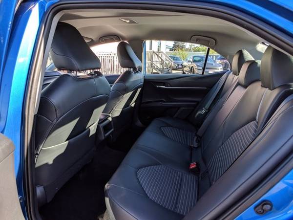 2019 Toyota Camry SE sedan Blue Streak Metallic - cars & trucks - by... for sale in Pasadena, District Of Columbia – photo 13