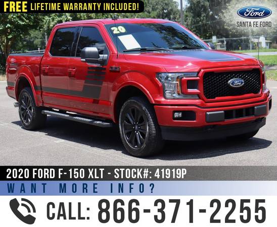 2020 FORD F150 XLT 4WD Remote Start, Camera, Bed Liner for sale in Alachua, FL