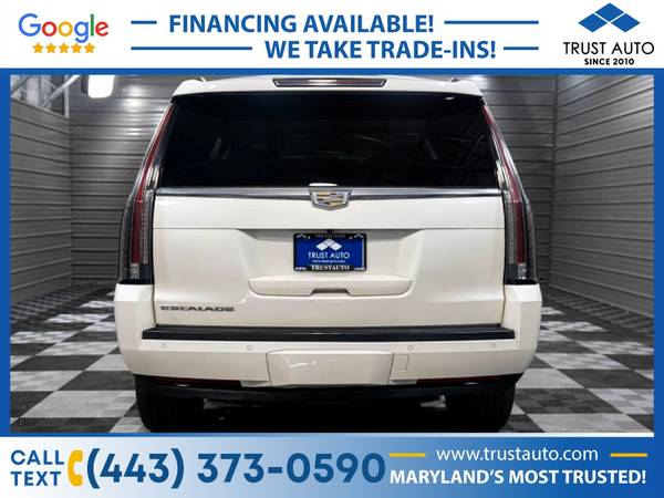 2015 Cadillac Escalade Luxury 7-Passenger RWD SUV wEntertainment for sale in Sykesville, MD – photo 6
