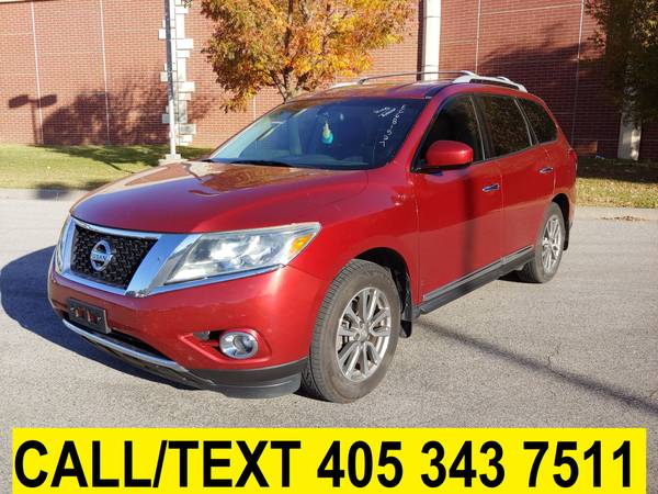 2014 NISSAN PATHFINDER SL 3RD ROW! LEATHER LOADED! RUNS/DRIVES... for sale in Norman, KS