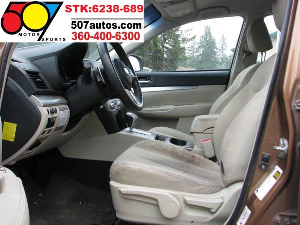 2011 Subaru Outback 4dr Wgn H4 Auto 2 5i - - by dealer for sale in Roy, WA – photo 6