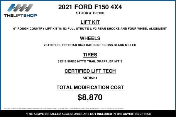 2021 Ford f-150 f150 f 150 XLT - - by dealer - vehicle for sale in Scottsdale, AZ – photo 2