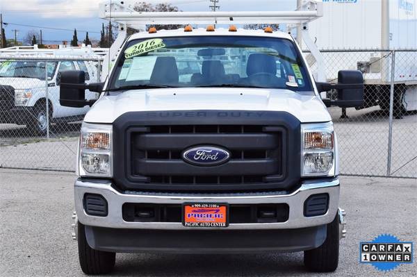 2016 Ford F-350 Diesel XL 4x4 Crew Cab Utility Bed Work Truck (22271) for sale in Fontana, CA – photo 2