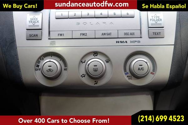 2007 Toyota Camry Solara SE -Guaranteed Approval! for sale in Addison, TX – photo 16