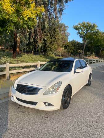 infiniti g37 sedan 2012 automatic polar white - - by for sale in Simi Valley, CA – photo 6