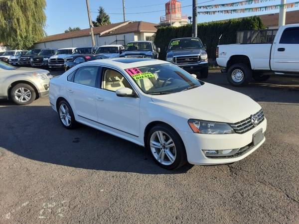 2013 Volkswagen Passat***RARE PEARL WHITE TURBO DIESEL***LEATHER *** for sale in Portland, OR – photo 3