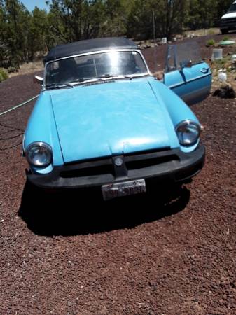1976 MGB convertable - cars & trucks - by owner - vehicle automotive... for sale in Concho, AZ