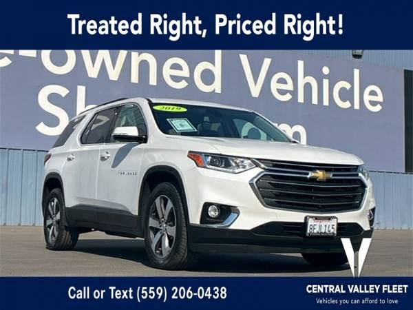 2019 Chevrolet Traverse 3LT - - by dealer - vehicle for sale in Fresno, CA