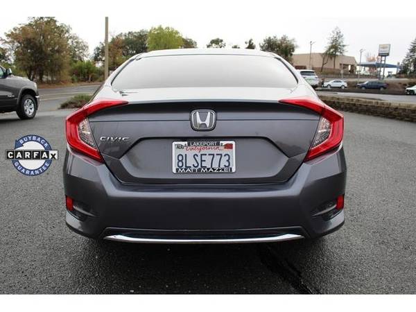 2019 Honda Civic sedan LX (Modern Steel Metallic) for sale in Lakeport, CA – photo 8