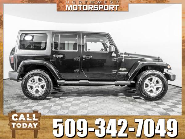 *WE BUY CARS* 2014 *Jeep Wrangler* Unlimited Sahara 4x4 for sale in Spokane Valley, WA – photo 4